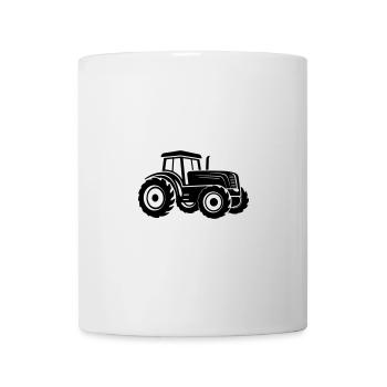 Tractor Silhouette Agriculture - Mug - white - Front