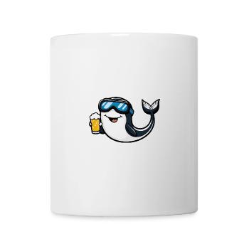Wal Ski Bier - Tasse - Weiß - Vorne