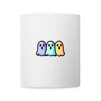 Geister Halloween Comic Team - Tasse - Weiß - Vorne