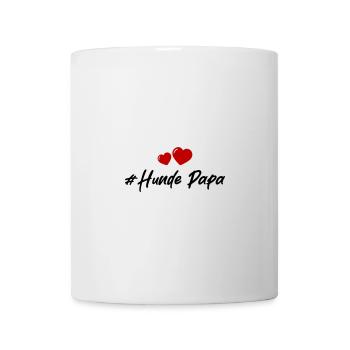 Hunde Papa - Tasse - Weiß - Vorne