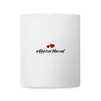 Married Wedding Heart - Mug - white - Front