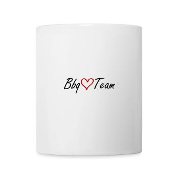 BBQ Grill Team Heart - Mug - white - Front