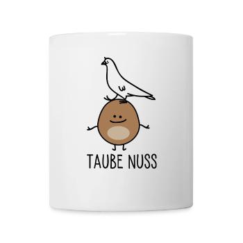 Taube Nuss (b) - Tasse - Weiß - Vorne