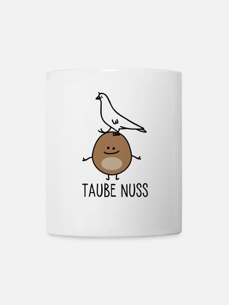 Taube Nuss (b) - Tasse - Weiß