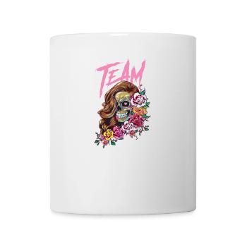 Team Bride Skeleton - Mug - white - Front