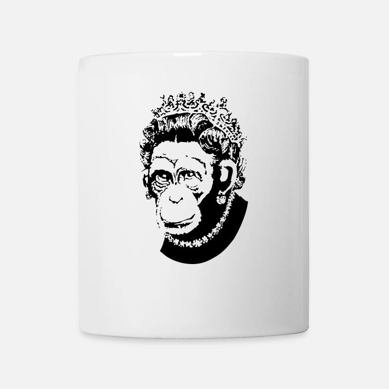 Monkey Queen - Mug - white