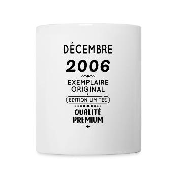 18th Birthday - December 2006 Original - Mug - white - Front