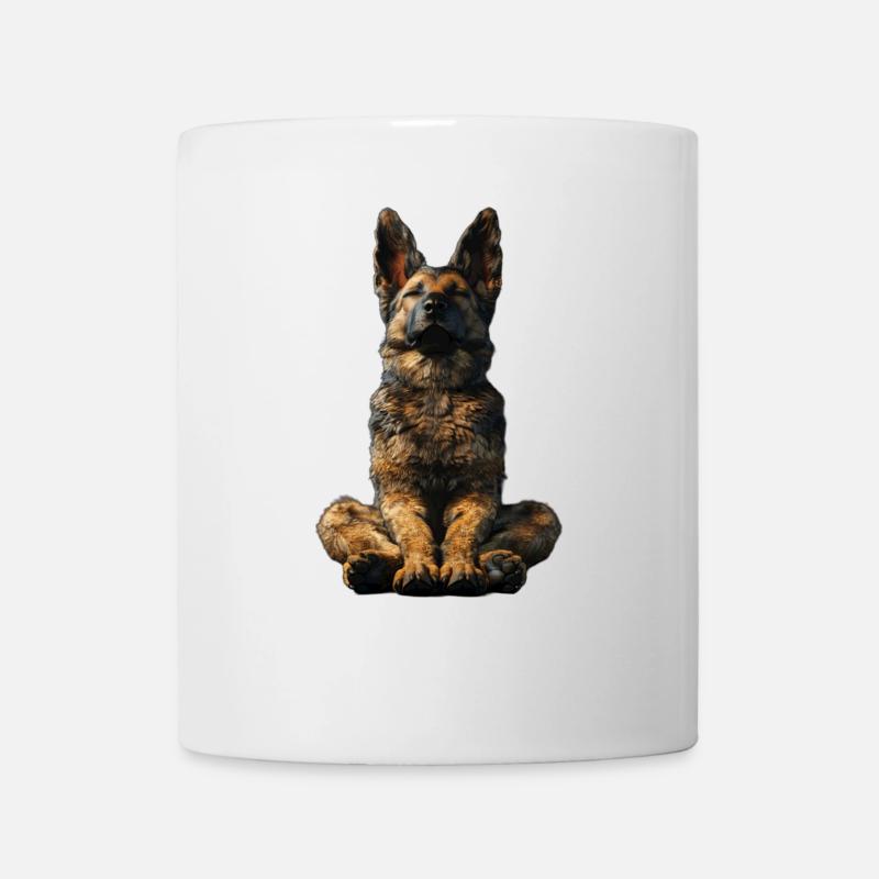German Shepherd - Mug - white