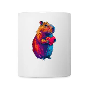 Wasserschwein - Tasse - Weiß - Vorne