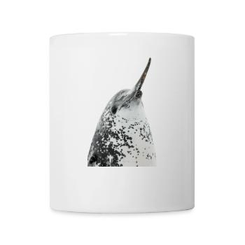 Narwal - Tasse - Weiß - Vorne
