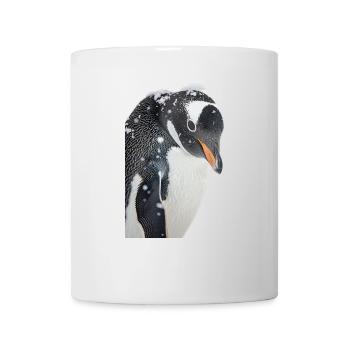 Pinguin - Tasse - Weiß - Vorne