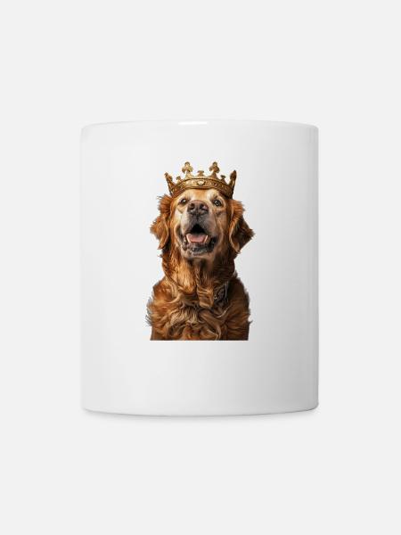 Golden retriever - Mug blanc - blanc