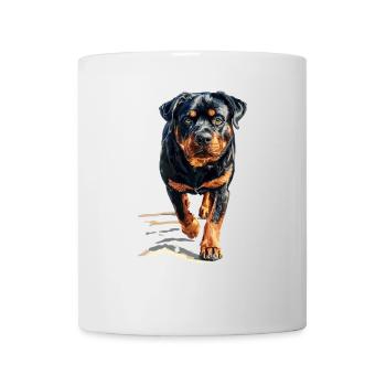Rottweiler - Tasse - Weiß - Vorne