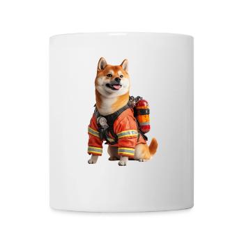 Shiba Inu - Tasse - Weiß - Vorne