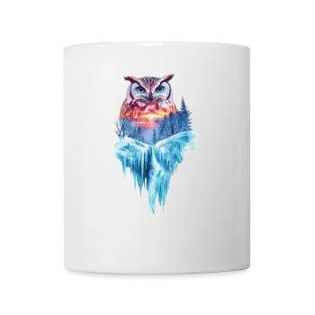 Eule - Tasse - Weiß - Vorne