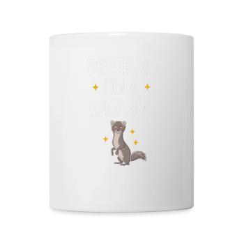 Wiesel - Tasse - Weiß - Vorne