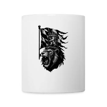 Bayern Löwe - Tasse - Weiß - Vorne
