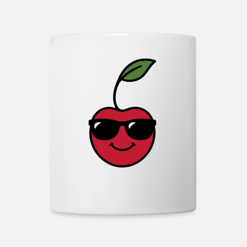 Kirschkopf - Tasse - Weiß