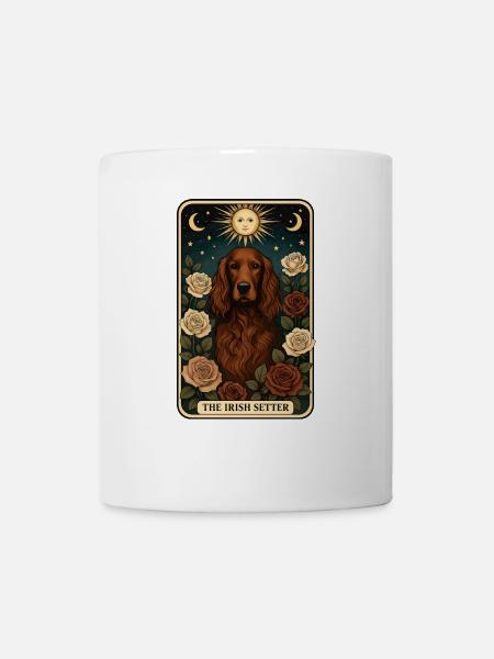Irish Setter - Tasse - Weiß