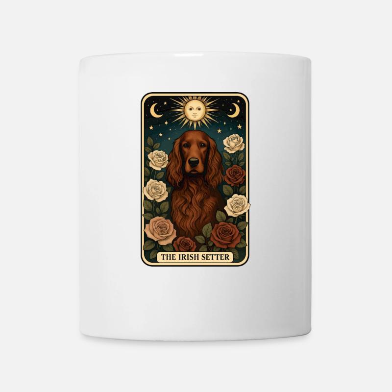 Irish Setter - Tasse - Weiß