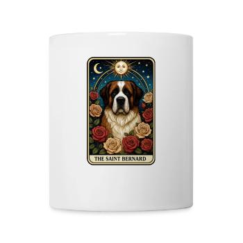 Bernhardiner - Tasse - Weiß - Vorne