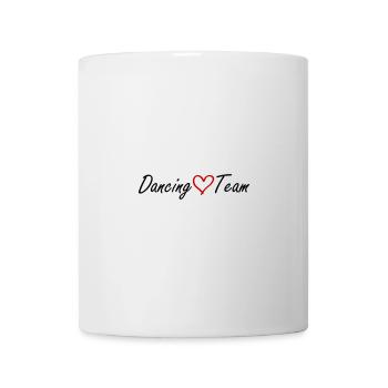 Dancing Team Herz - Tasse - Weiß - Vorne
