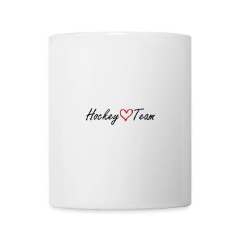 Hockey Team Heart - Mug - white - Front