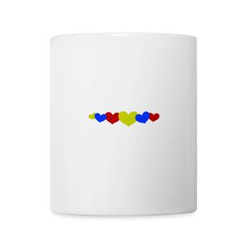 Hearts Colorful Love - Mug - white - Front