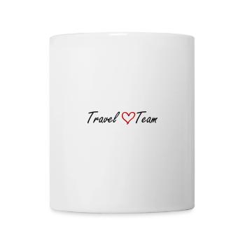 Travel Team Herz - Tasse - Weiß - Vorne