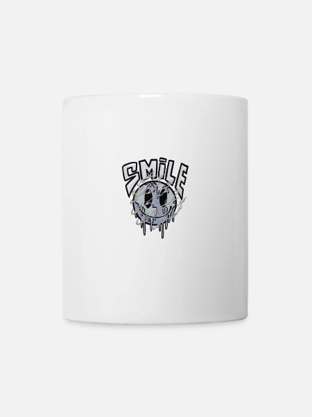 smile. - Tasse - Weiß