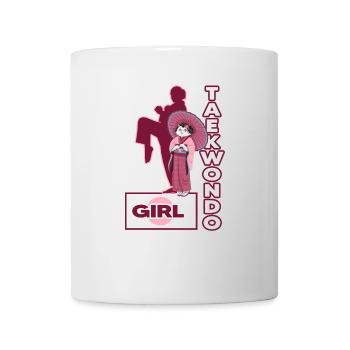 Taekwondo-girl martial art "tae kwon do" martial arts - Mug - white - Front