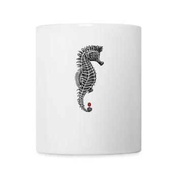 Sea horse - Mug - white - Front