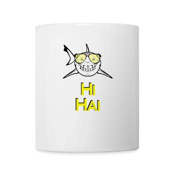 HiHai - Tasse - Weiß - Vorne