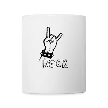 ROCK HAND - Mug - white - Front