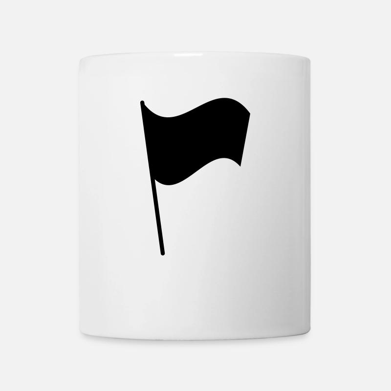 Flagge - Tasse - Weiß