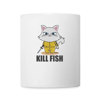 Kill Bill cat humor - Mug - white - Front