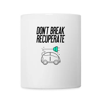 Mobilité électrique voiture électrique Idée cadeau drôle - Mug blanc - blanc - Devant