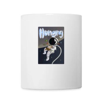 Astronaut "Hungry" - Tasse - Weiß - Vorne
