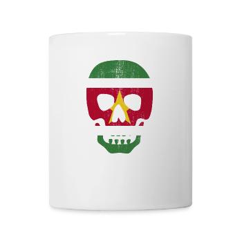 Suriname Flagge Kreolen Lachmon Sranan Geschenk - Tasse - Weiß - Vorne