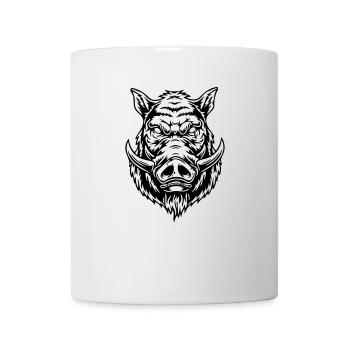 Wild boar - Mug - white - Front