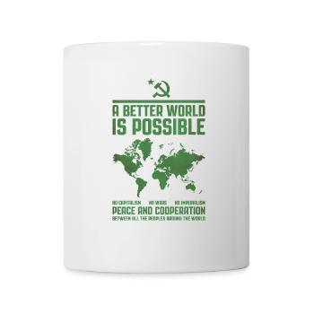 Un monde meilleur 2 - Mug blanc - blanc - Devant