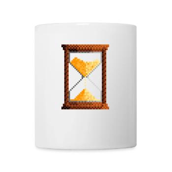 Sanduhr - Tasse - Weiß - Vorne