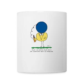 More it fails, the more it works - Mug - white - Front