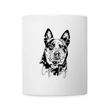 Chien de berger chien de berger chiens chien wilsigns chiens de berger - Mug blanc - blanc - Devant