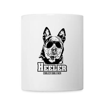 HEELER coolest dog ever Dog saying dogs - Mug - white - Front