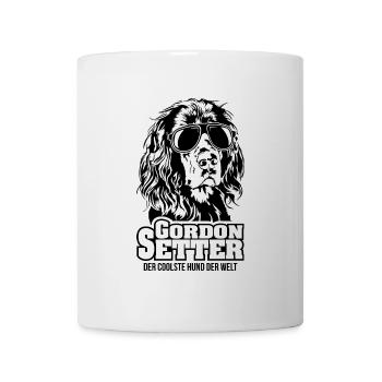 GORDON SETTER coolster Hund Hundespruch Hunde - Tasse - Weiß - Vorne