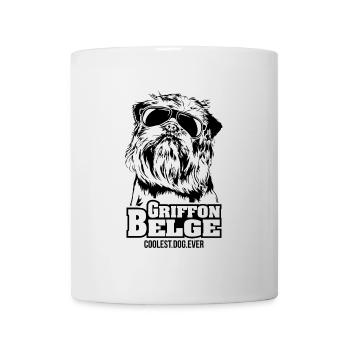 GRIFFON BELGE coolest dog ever Dog saying dogs - Mug - white - Front