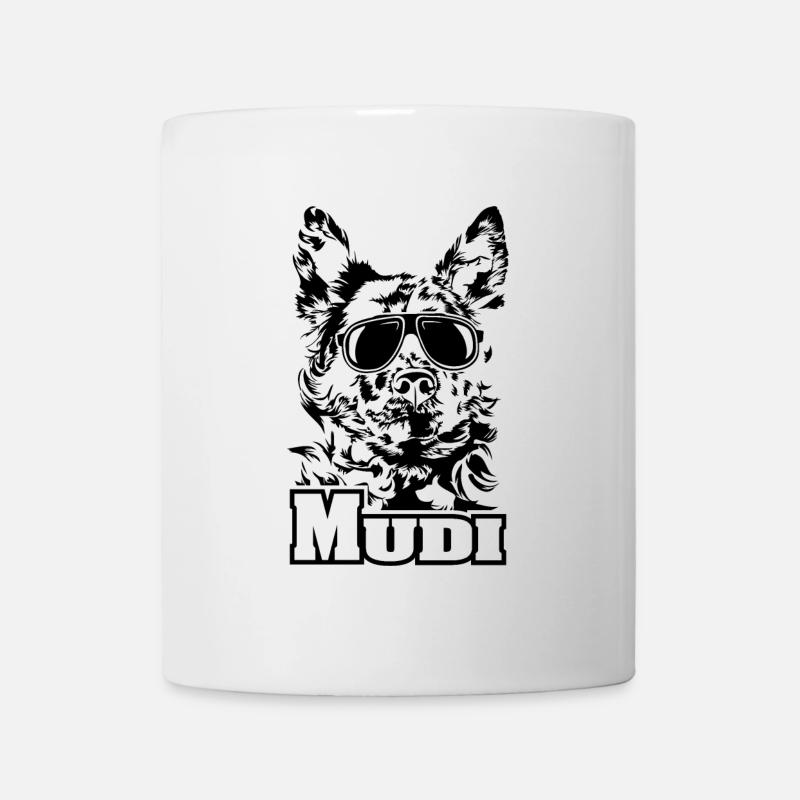 MUDI cool Sonnenbrille Hunde Hund - Tasse - Weiß