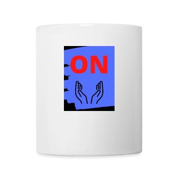 Hands ON Design - Tasse - Weiß - Vorne