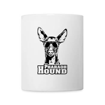 PHARAOH HOUND cool sunglasses dogs dog - Mug - white - Front
